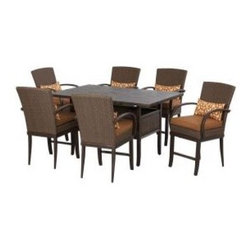 Hampton Bay Salem High Dining Patio Set - Patio Furniture And Outdoor Furniture