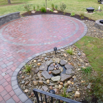 Lakewood NY residential patio
