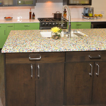 Retro Modern Kitchen Design - Vail Colorado
