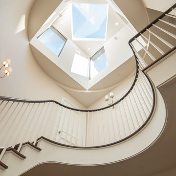 2020 SMA StairCraft Award - Best Curved Stairway-Traditional - HEARTLAND STAIRWA