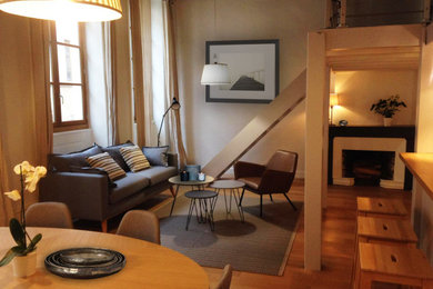 Home design - scandinavian home design idea in Lyon