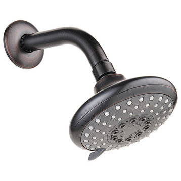 Dawn 5-Jet Showerhead With Arm and Flange