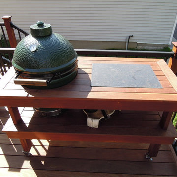Ipe' Deck w/Roof & Aluminum Railing, Cincinnati Ohio