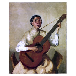 Robert Henri Blind Spanish Singer Wall Decal - Traditional - Wall ...