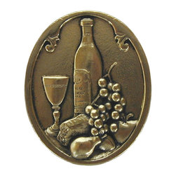 Inviting Home Inc. - Best Cellar, Bright Brass - Cabinet And Drawer Knobs