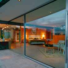 all glass slide doors