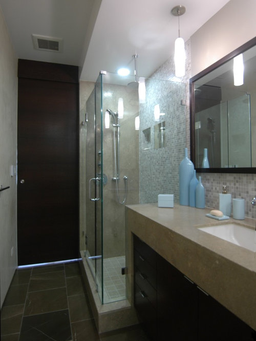 Vanity Next To Shower Houzz