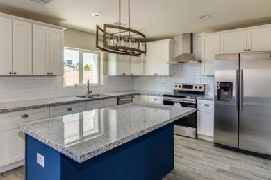 Example of a trendy kitchen design in Phoenix