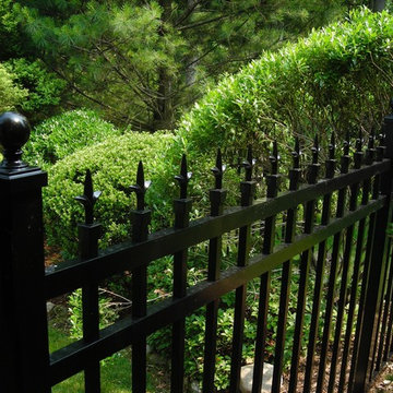 Black Aluminum Fence