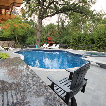 Mountain Lake Steel Vinyl Liner