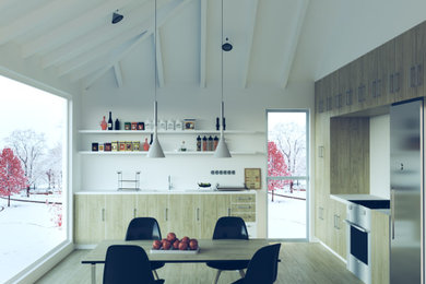 Home design - modern home design idea in Other