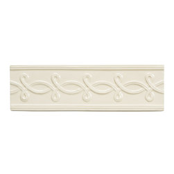 Tuileries Rivoli Border in Pastis - Tile