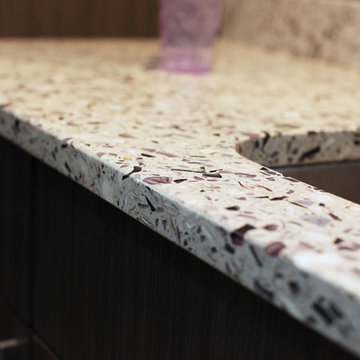 Vetrazzo Installed - Amethystos