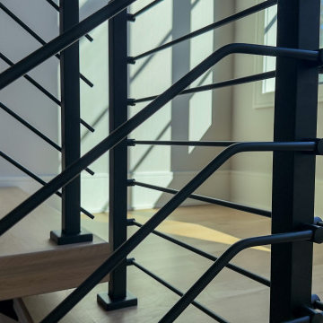 Project #147 | Modern Staircase with Seattle Style Stringer