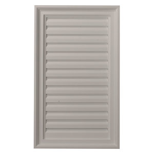 16 X36 Vertical Gable Vent Louver Decorative Traditional