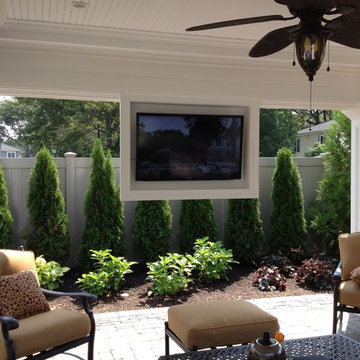 Outdoor TV Install