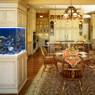 Kitchen and hearth room