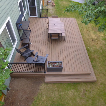 Modern Deck Install in New Castle, Bellevue