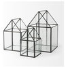 Sikes, Medium, 8Lx8Wx13H Glass Terrarium