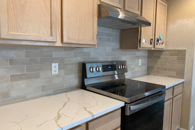 Example of a kitchen design in Other