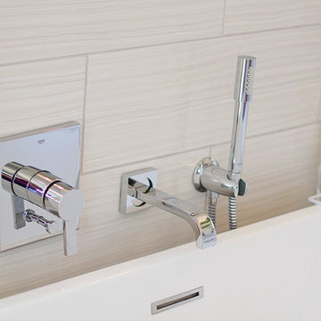 Master Bathroom Remodel in Natural White