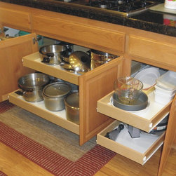 Roll Out Shelves/Pull Out Shelves in Kitchen - Storage And Organization