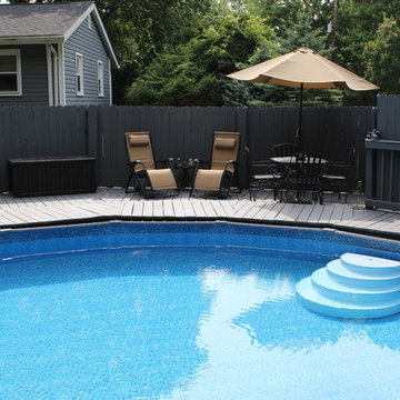 Wrap Around Pool Deck