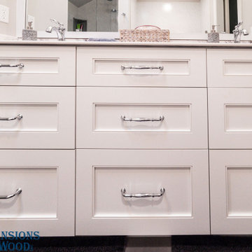 Master Bathroom Remodel with Wetwall and Thinscape in Fulton, Missouri