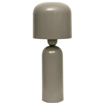Echo 1 Light Table Lamp, Grey