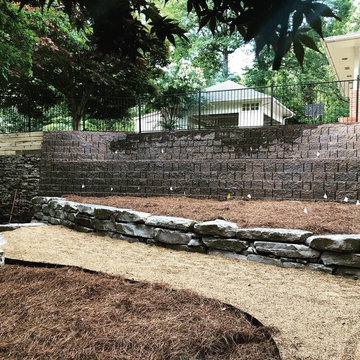 Tiered Retaing Walls/Boulder Wall