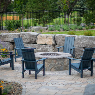 Luxury Backyard Retreat with Armour Stone & Water Feature | Genesis on the Lakes
