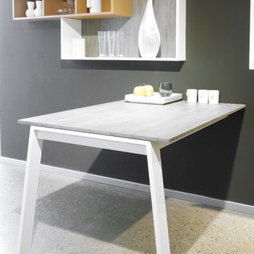 kitchen white and brown