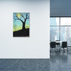Mike Bennett Moonlit Trees - Pastel Art Print, 24"x36"