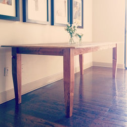 Westwood Beetle Plank Dining Table - Dining Tables
