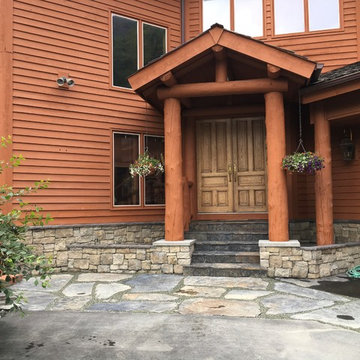 Fire pit terrace Eagle River Master Plan