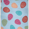 30 x 40 in Egg Hunt Easter Throw Blanket, After Rain Blue