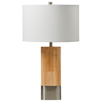 Craftmade 86246 24" Tall Buffet Table Lamp - Brushed Polished Nickel