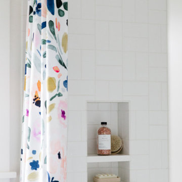 Coastal Blues Small Bathroom