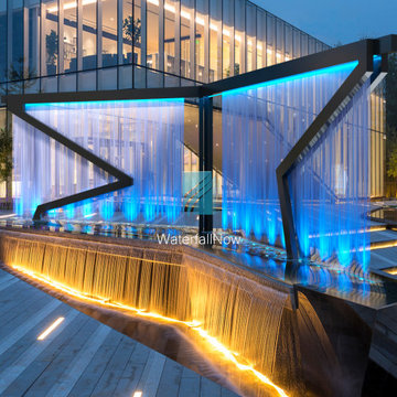 Custom Waterfalls Waterwalls Fountains Reflecting Pools Bubblers Water Features