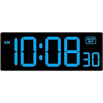 LED Digital Clock Wall Clock with Seconds, Electric Clock