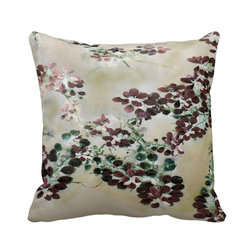 "Purple Floaters" JTG Art Pillow - Decorative Pillows