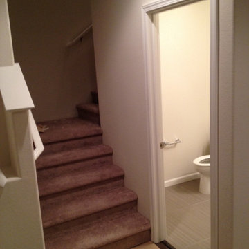 Hardwood Flooring and Stairs - Staple down over cork underlayment