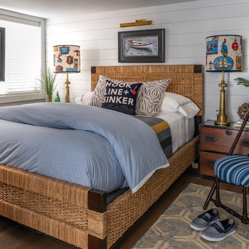 Beach house bedroom