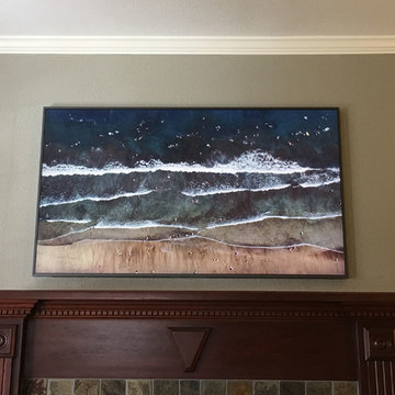 Wall Mounted Samsung 'The Frame' TV