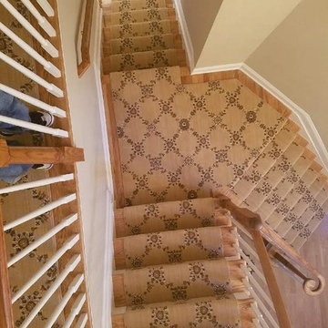 Stair Runner Installation