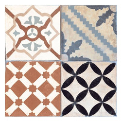 Walls and Floors - Beige Mix Tiles, 1 m2 - Wall & Floor Tiles