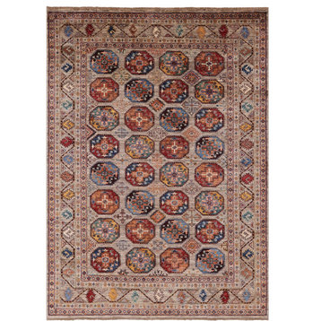 Bokhara Hand-Knotted Wool Rug 5' 7" X 7' 10" - Q12158