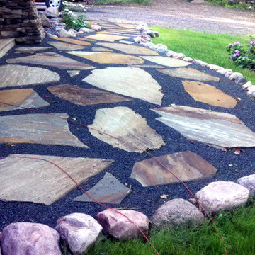 Flagstone Patios, Walkways, and Steps