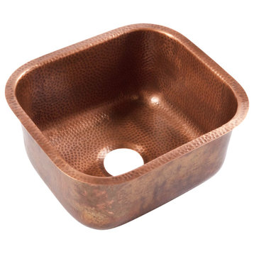 Orwell Copper 18" Single Bowl Undermount Kitchen Sink