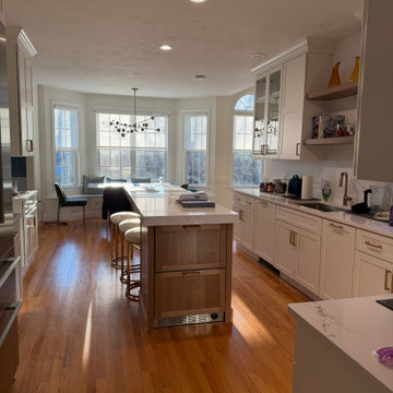 Modern Kitchen Remodeling with Custom Cabinets